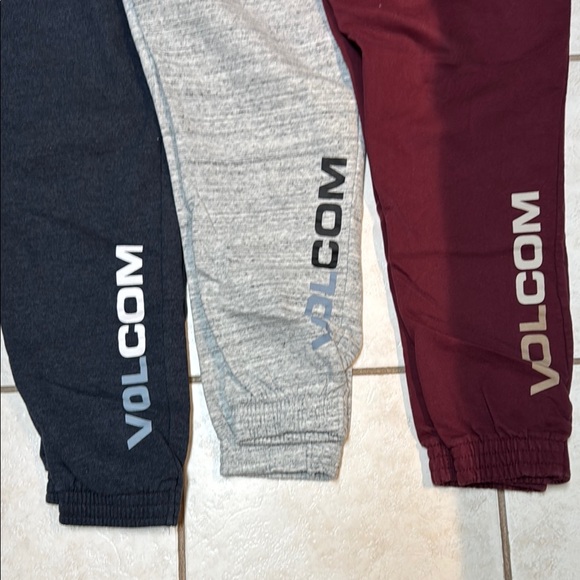 Volcom Jogger Pants Set - Navy, Gray, and Maroon, smoke free, GREAT condition! - Picture 7 of 9